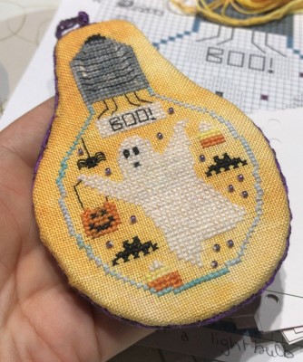 Halloween In A Lightbulb